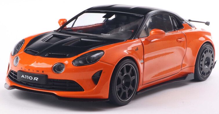 Alpine A110 Radicale 2024 Orange Cobalt - 1:18