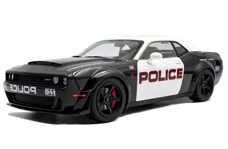 Dodge Challenger R/T Scat Pack widebody Highway Police 2023 - 1:18