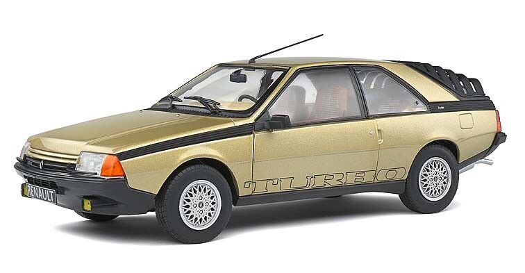Renault Fuego GTS 1980 Goud - 1:18