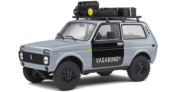 Lada Niva Vlada 1980 Grijs - 1:18