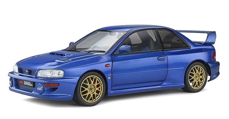 Subaru Impreza 22b 1998 Sonic Blue - 1:18