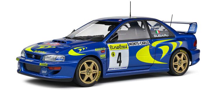 Subaru Impreza 22B No.4 Rally Monte Carlo 1997 Liatti - 1:18