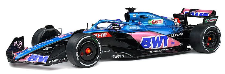 Alpine A522 No.14 GP Monaco 2022 F. Alonso - 1:18