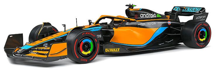 McLaren MCL36 No.3 GP Australia 2022 D. Ricciardo - 1:18