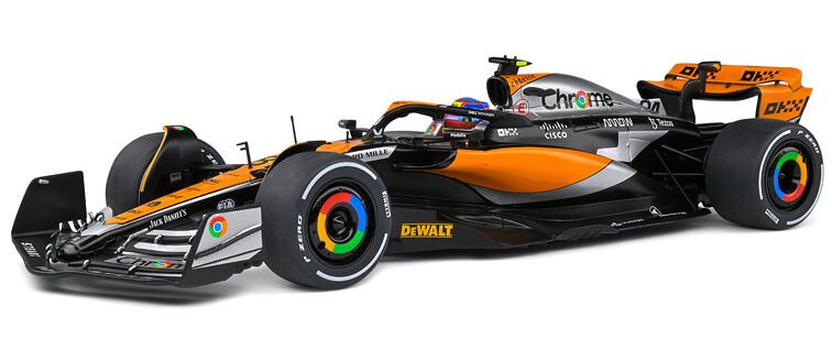 McLaren MCL60 F1 Team No.81 Great Britain GP 2023 O. Piastri - 1:18