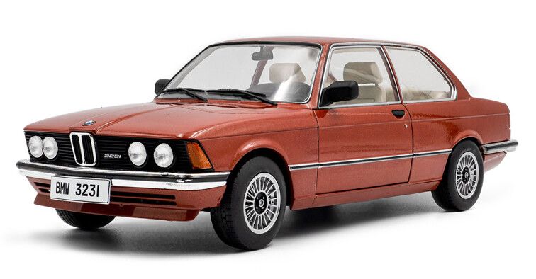 BMW 323i (E21) 1980 Kastanienrot - 1:18