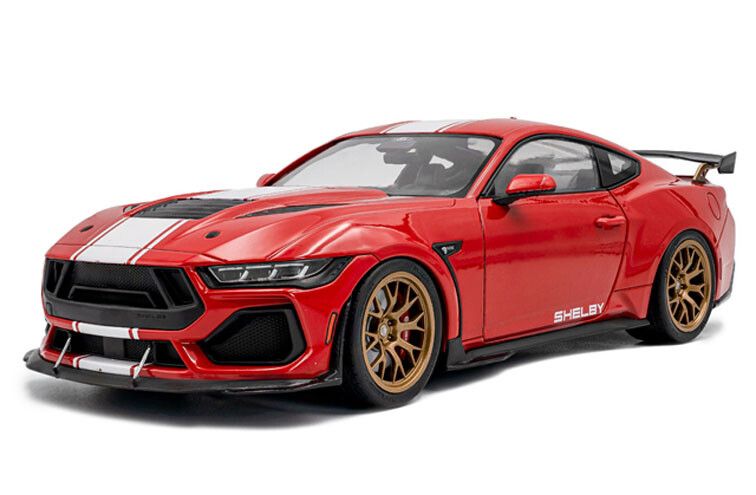 Ford Mustang Super Snake 2025 Race Red - 1:18