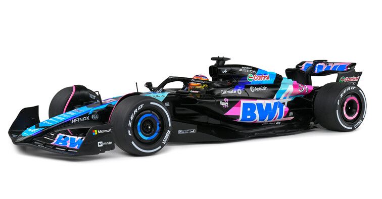 Alpine A524 F1 Team Blue No.31 Miami GP 2024 E. Ocon - 1:18