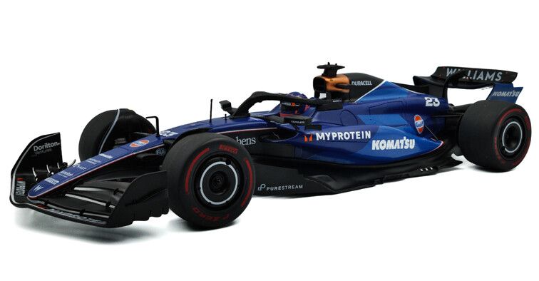 Williams FW46 F1 Team No.23 Saudi Arabia GP 2024 A. Albon - 1:18
