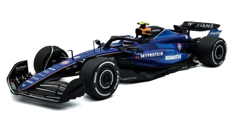 Williams FW46 F1 Team No.2 Saudi Arabia GP 2024 L. Sargeant - 1:18