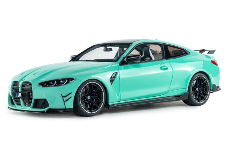 BMW M4 Performance Parts 2025 Turquoise - 1:18