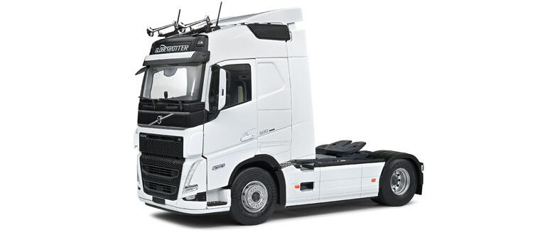 Volvo FH16 Globetrotter XL 2021 Wit - 1:24