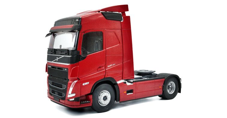 Volvo FH16 Globetrotter XL 25 Years Edition 2021 Rood - 1:24