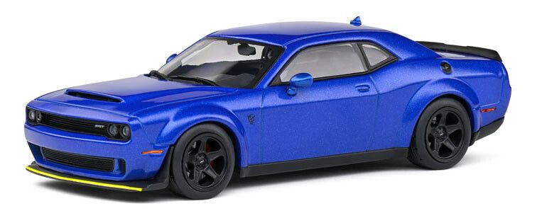 Dodge Challenger SRT Demon 2018 Blauw - 1:43