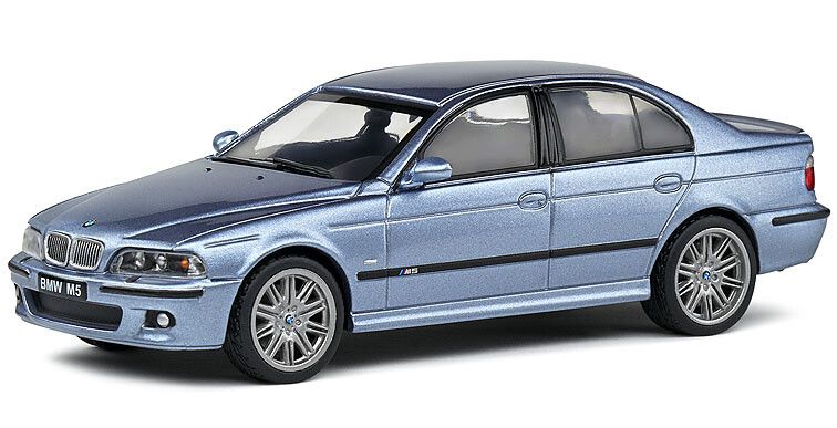 BMW M5 (E39) 2003 Blue - 1:43
