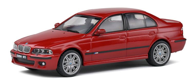 BMW M5 (E39) 2003 Rood - 1:43