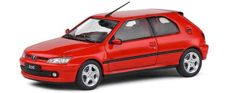 Peugeot 306 GTI S16 2002 Rood - 1:43