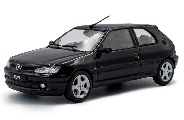 Peugeot 306 S16 1994 Onyx Zwart - 1:43