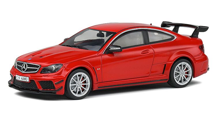 Mercedes-Benz C63 AMG Black Series 2012 Rood - 1:43