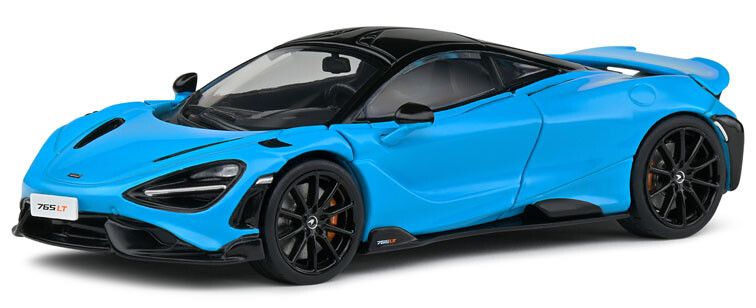 McLaren 765 LT 2020 Blauw - 1:43