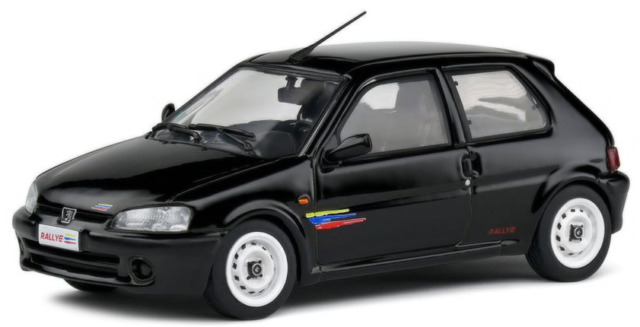 Peugeot 106 Rallye 2001 Black - 1:43