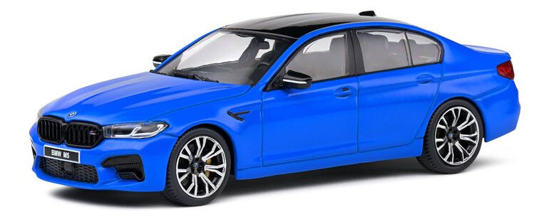 BMW M5 (F90) Competition 2022 Blauw - 1:43