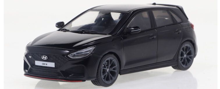 Hyundai i30N 2022 Zwart - 1:43