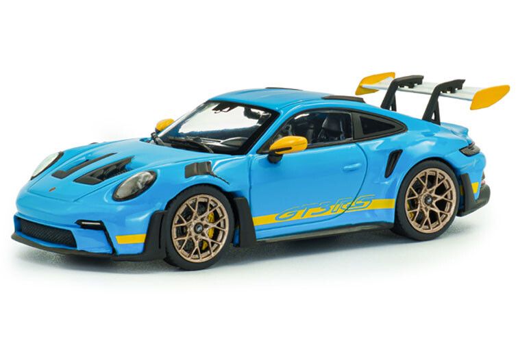 Porsche 911 (992) GT3 RS Tribute 24h Daytona 2023 Blauw - 1:43