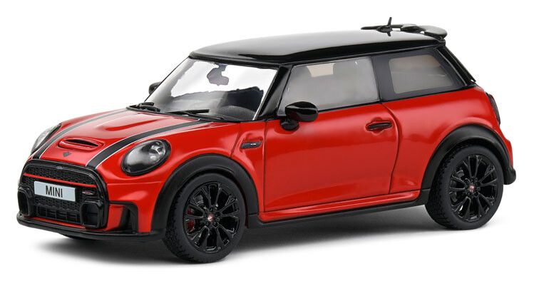 Mini Cooper S JCW 2023 Rood - 1:43