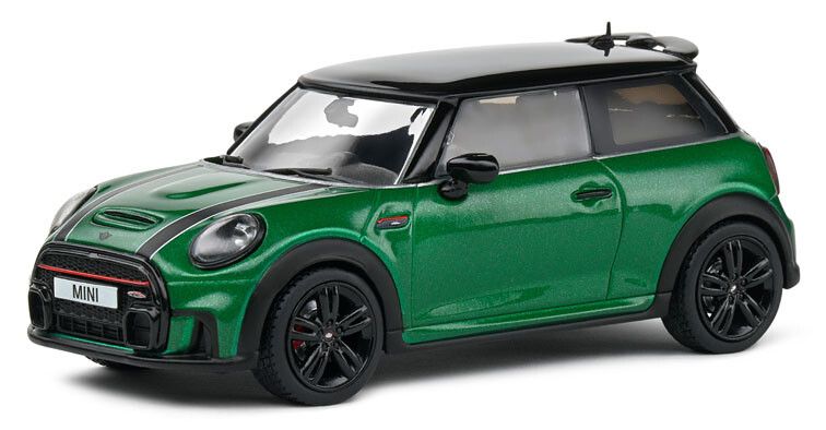 Mini Cooper S JCW 2023 Groen - 1:43
