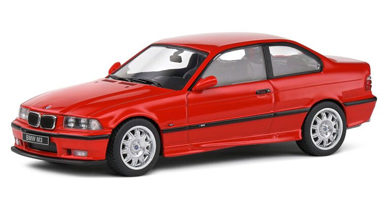 BMW M3 (E36) Coupe 1999 Rood - 1:43