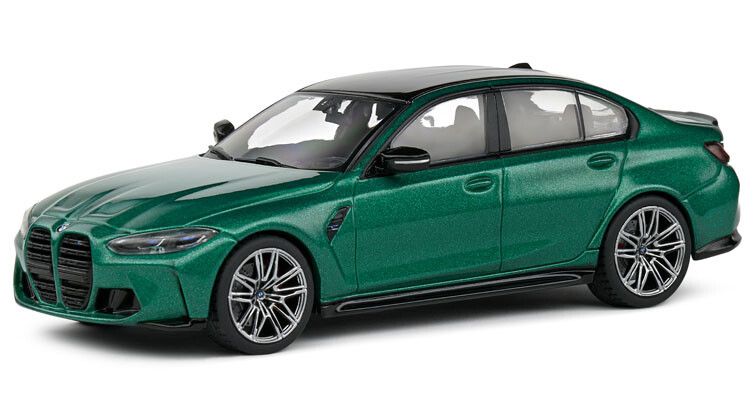 BMW M3 (G80) 2023 Groen - 1:43