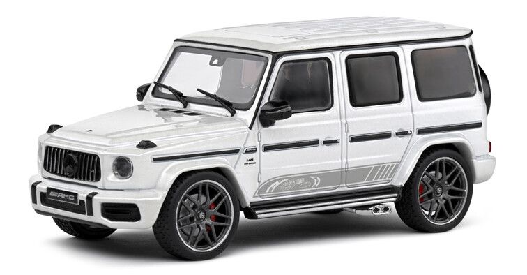 Mercedes-Benz G63 AMG 2022 Wit - 1:43