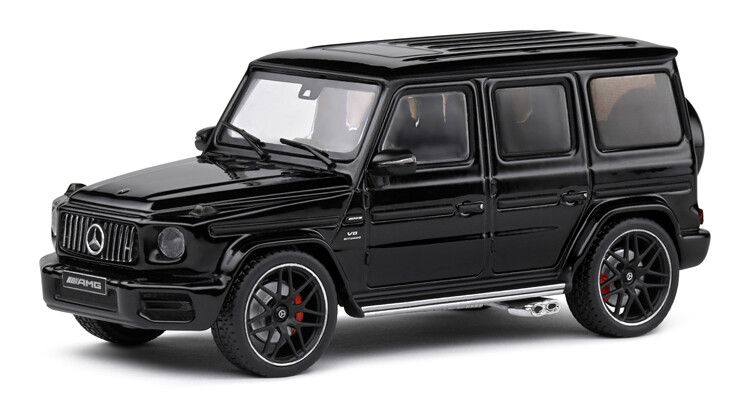 Mercedes-Benz G63 AMG 2022 Zwart - 1:43