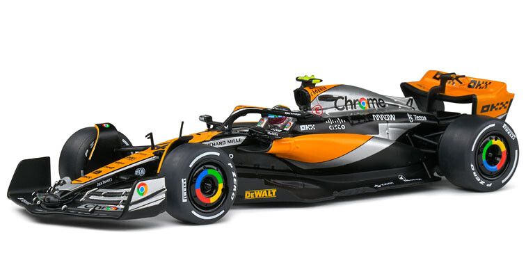 McLaren MCL60 F1 No.4 UK GP 2023 L. Norris - 1:43