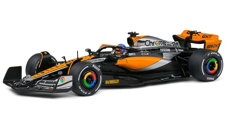 McLaren MCL60 F1 No.81 UK GP 2023 O. Piastri - 1:43