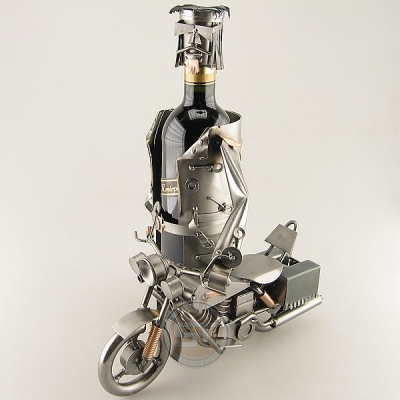 Wijnfleshouder Rocker met Chopper