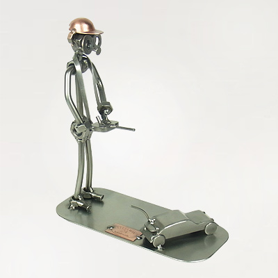 Modelauto bestuurder