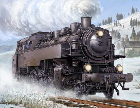 BR86 Steam Locomotive - 1:35