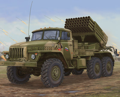 Russian BM-21 HAIL MRL - 1:35