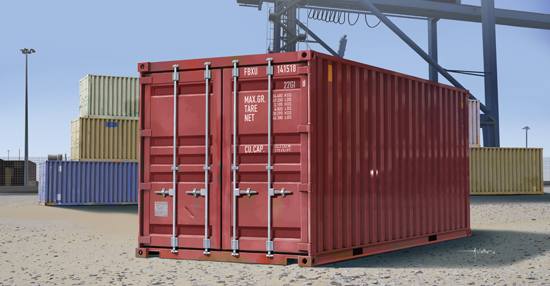 20ft Container - 1:35