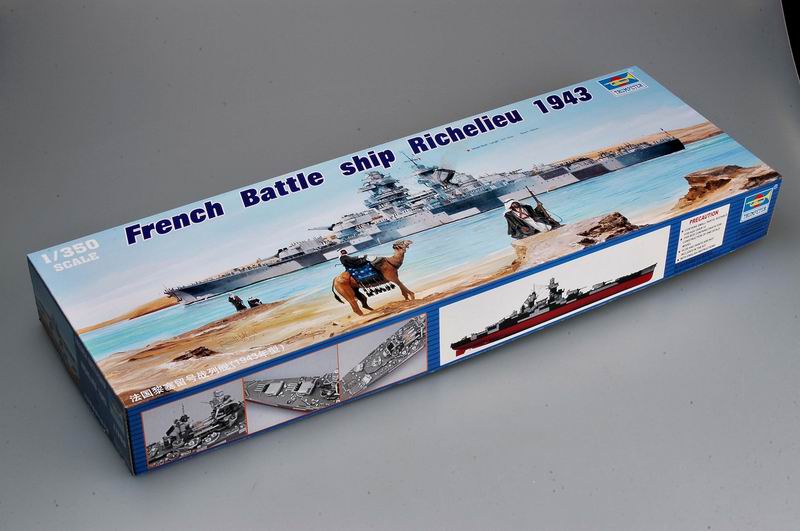 French Navy Richelieu - 1:350