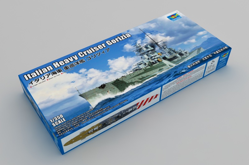 Italian Heavy Cruiser Gorizia - 1:350