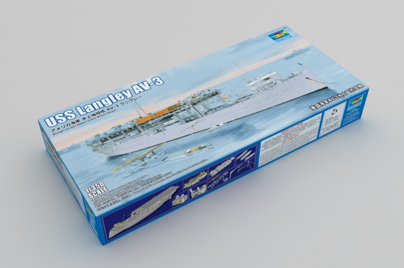 USS Langley AV-3 - 1:350