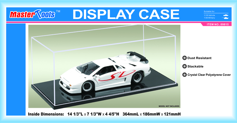 Display Case - 364x186x121mm