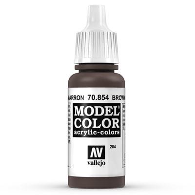 MODEL COLOR BROWN GLAZE