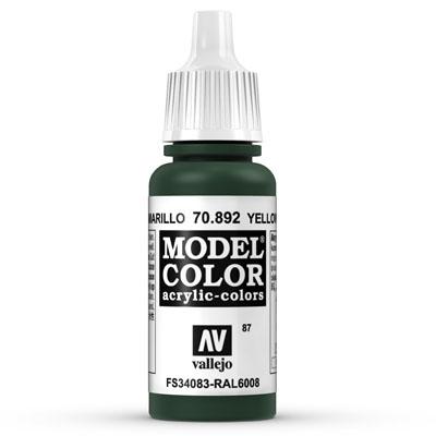 MODEL COLOR YELLOW OLIVE