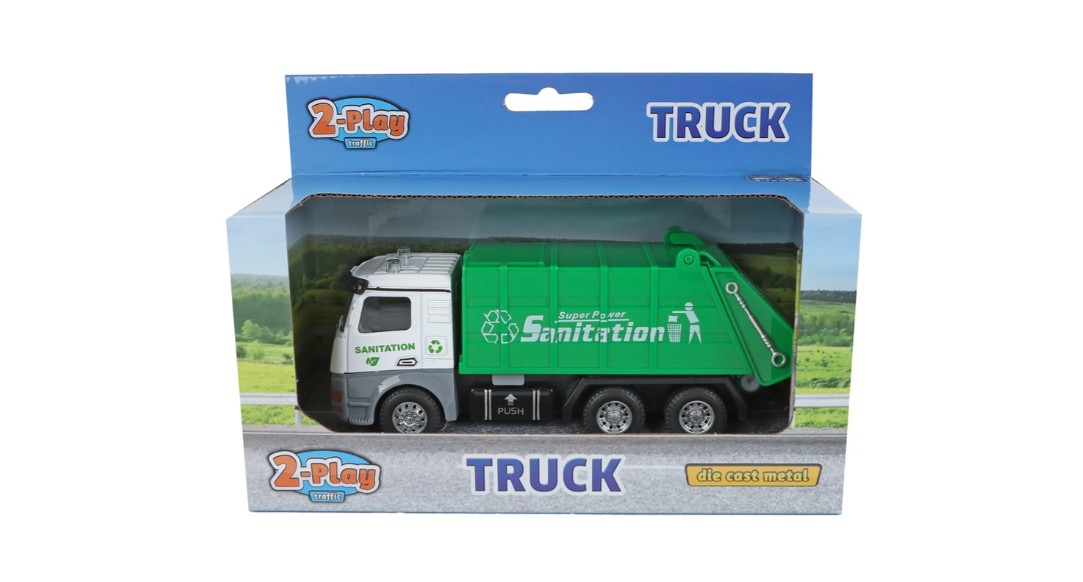 2-Play Vuilniswagen DCPB 15cm