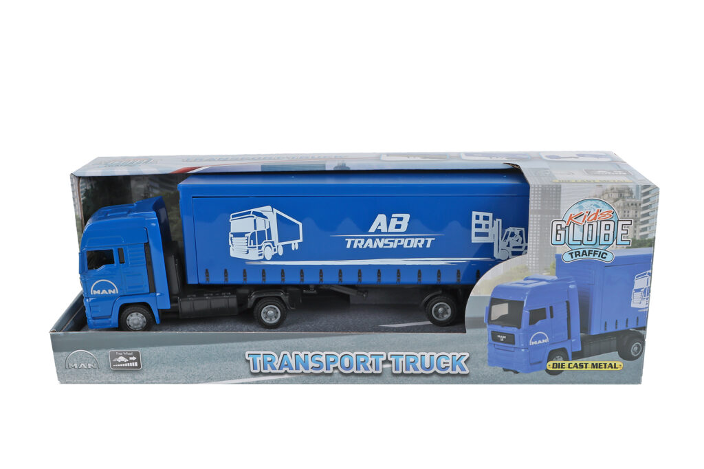 MAN Vrachtwagen met oplegger 30cm