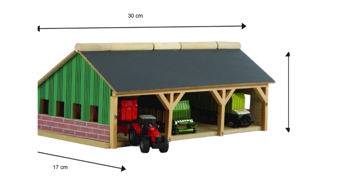 Landbouwloods voor tractoren 30x17x12cm - 1:87